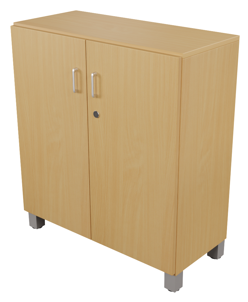 CSW900 -2 Door Wooden Cabinet  800 x 400 x 900H mm - Modern Filling Cabinets in Nairobi, Kenya thumbnail 3
