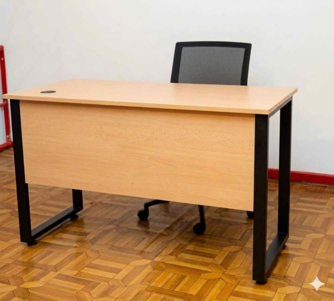 M1260-Metal Legged Desk 1200 x 600 x 745H mm - Modern Office Desk in Nairobi, Kenya thumbnail 2