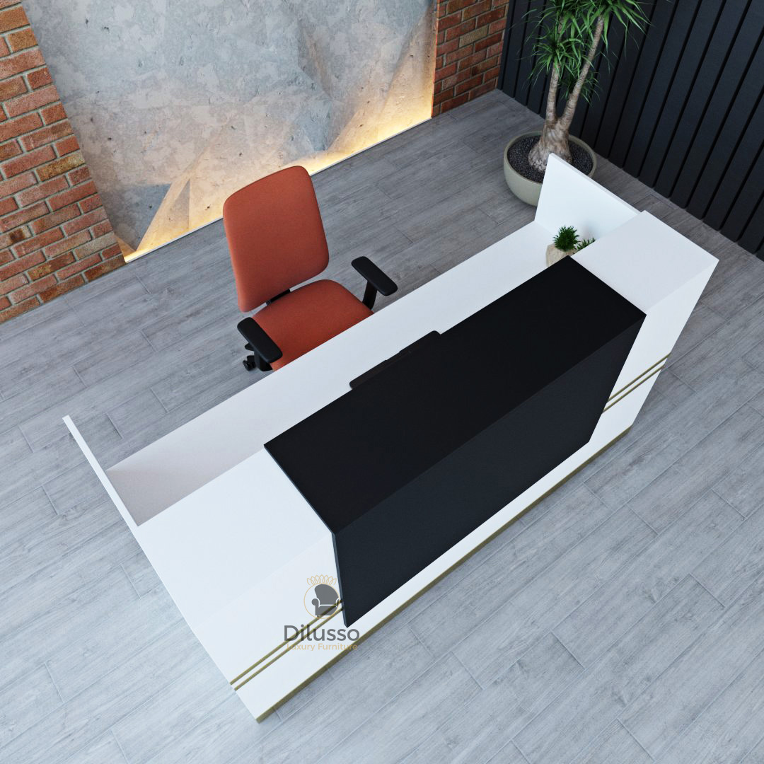 Tokyo Reception Desk 1600 x 750 x 1100H mm thumbnail 2