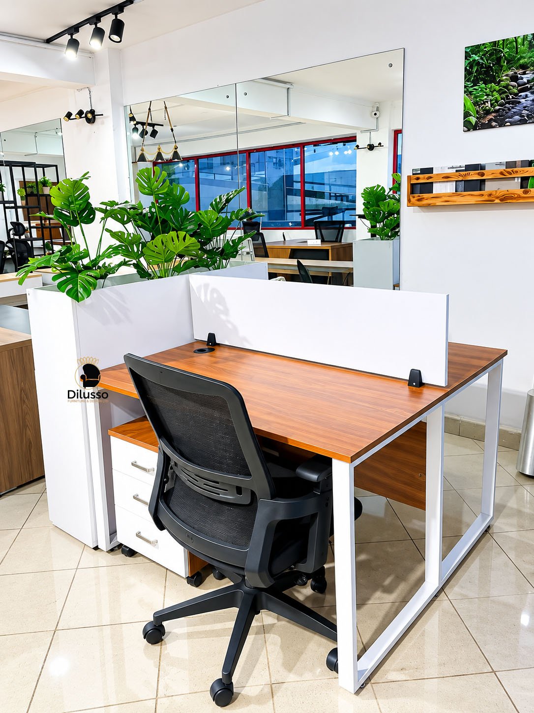 MDM1212 2-Way Workstation | Modern Office Desks Nairobi - Modern Workstation in Nairobi, Kenya