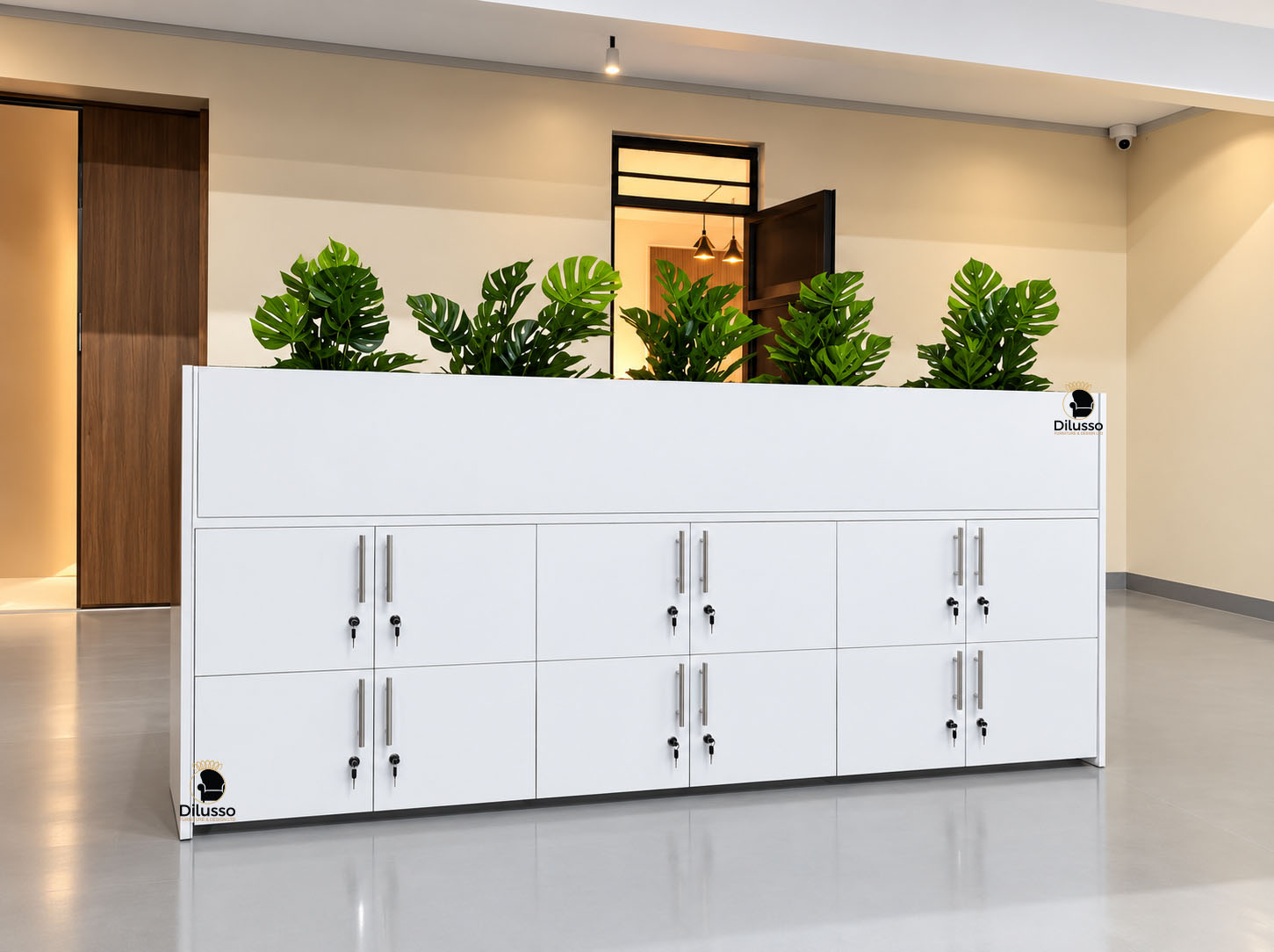PC2400-Multifunctional Planter Cabinet 2400 x 330 x 1100H mm - Modern Filling Cabinets in Nairobi, Kenya