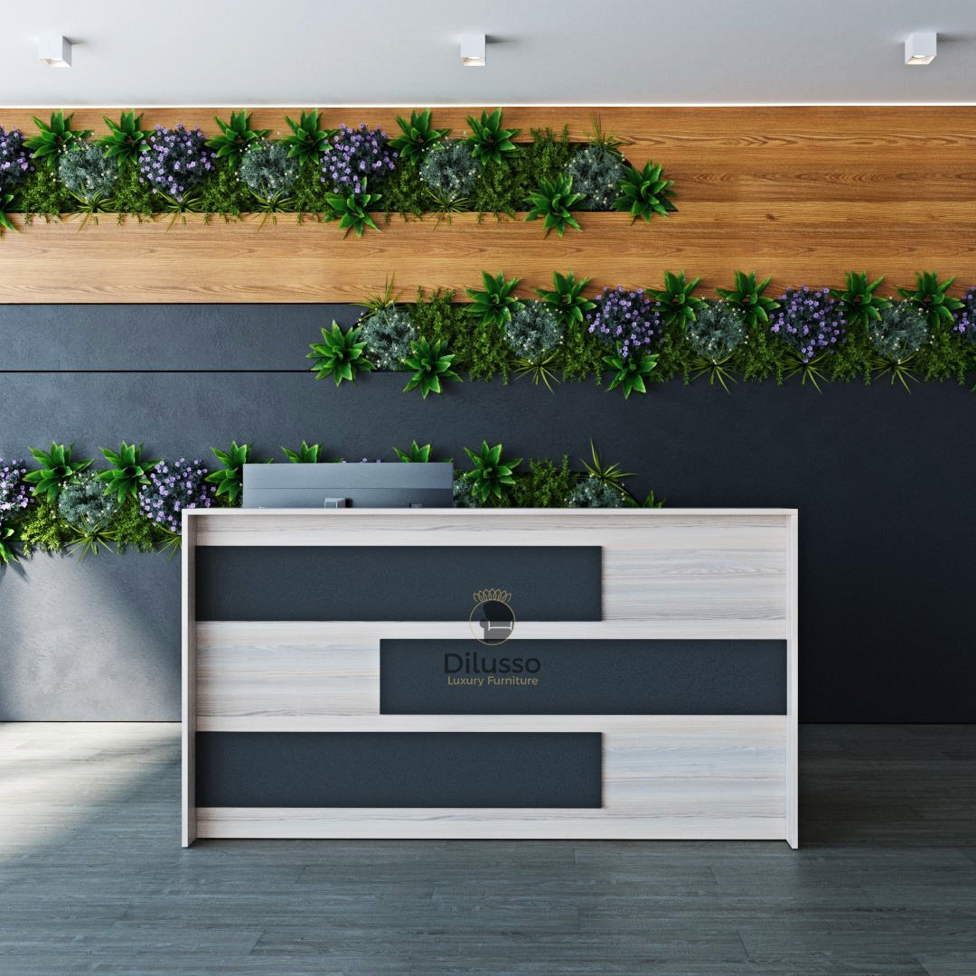 Rab Reception Desk 1400 x 750 x 1100H mm - Modern Reception desk in Nairobi, Kenya