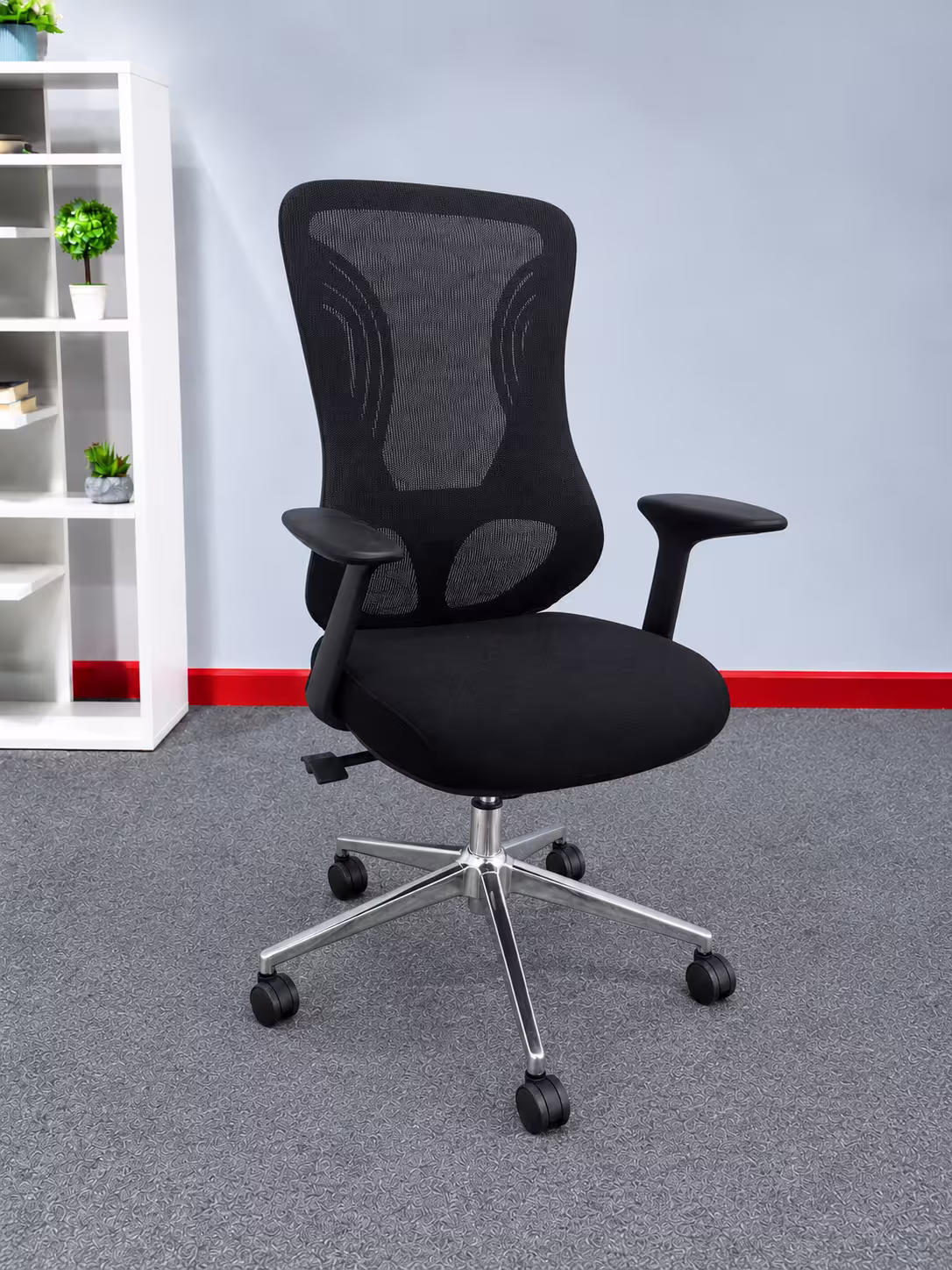 SHED-M  Orthopedic & Ergonomic Medium Back mesh Chair-NAIROBI